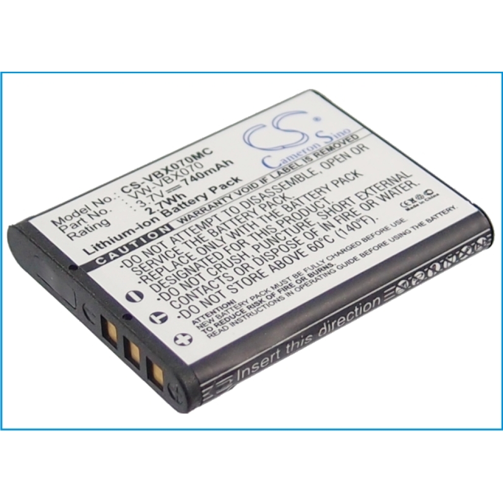 Kamerabatteri Panasonic CS-VBX070MC
