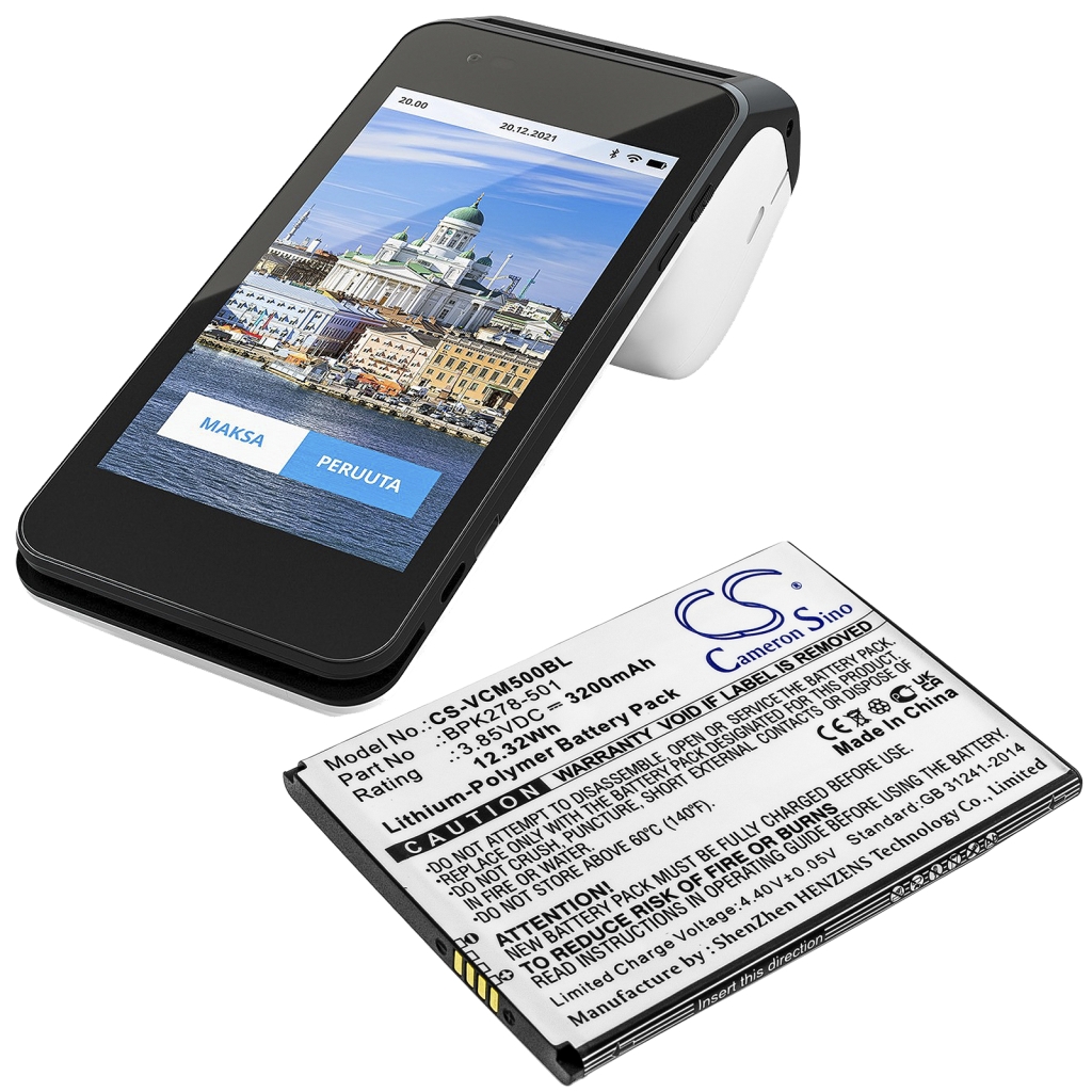 Betalings terminalbatteri Verifone CM5