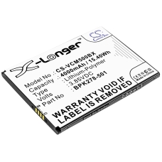 Kompatibel batteriudskiftning til Verifone BPK278-501