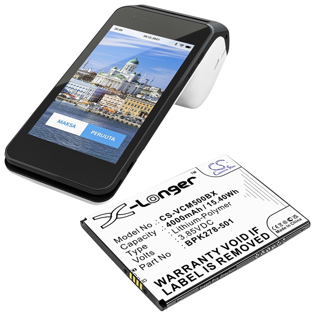 Betalings terminalbatteri Verifone CM5
