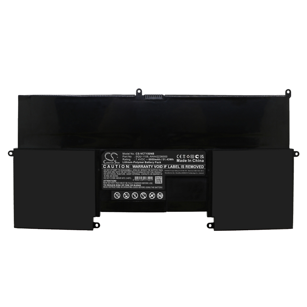 Notebookbatteri Vizio CS-VCT150NB