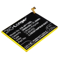 Kompatibel batteriudskiftning til ZTE LI3930T44P6H816437