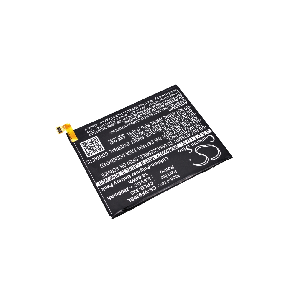Batteri kompatibel med Vodafone CS-VF990SL