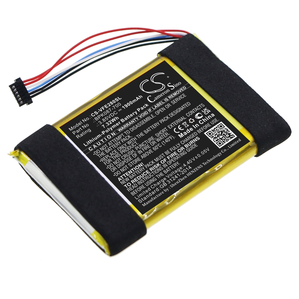 Betalings terminalbatteri Verifone CS-VFE280SL