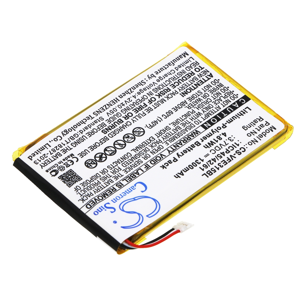 Betalings terminalbatteri Verifone CS-VFE315BL