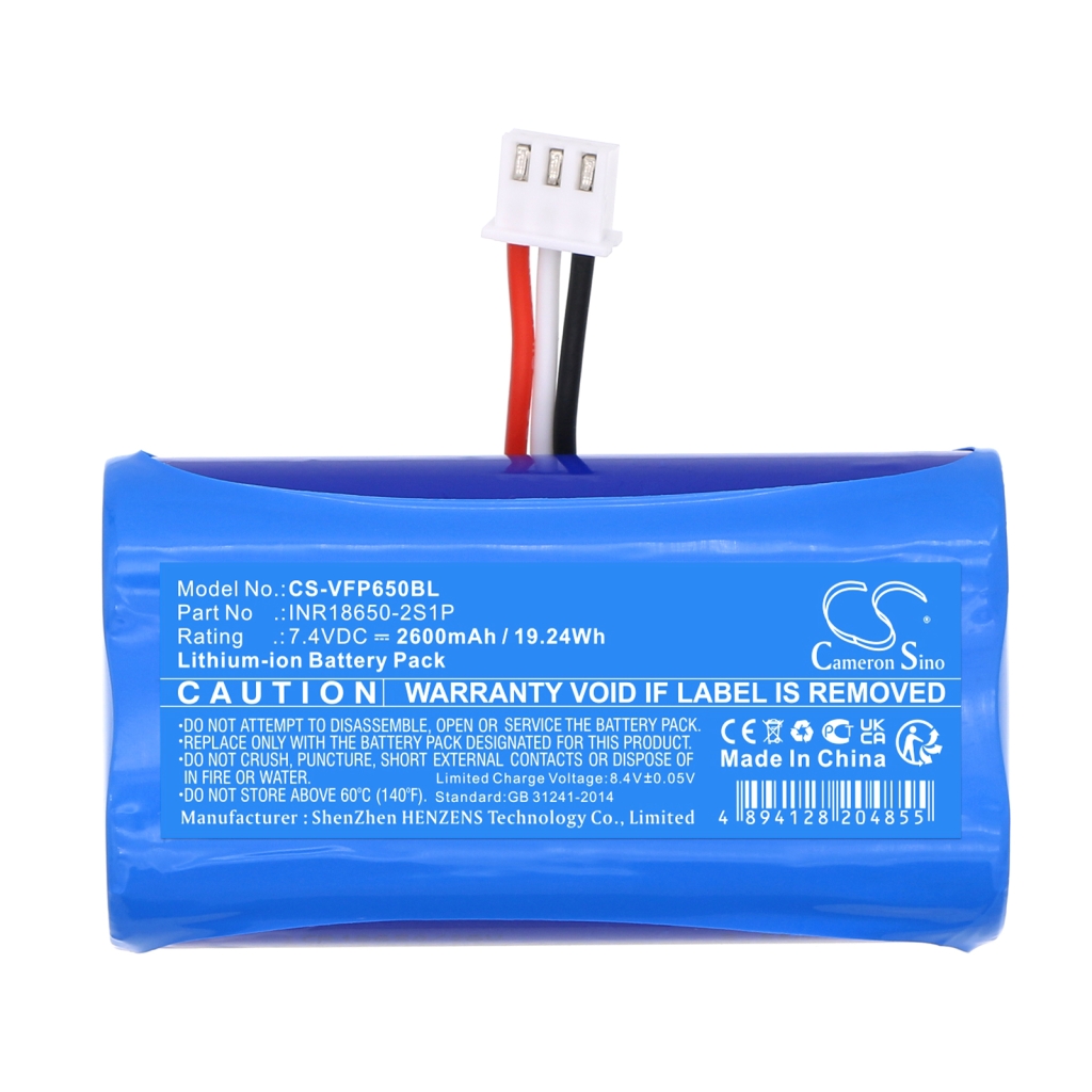 Betalings terminalbatteri Verifone CS-VFP650BL