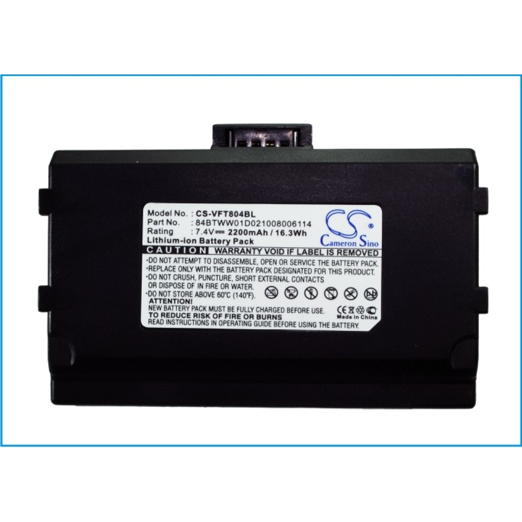 Betalings terminalbatteri Verifone CS-VFT804BL