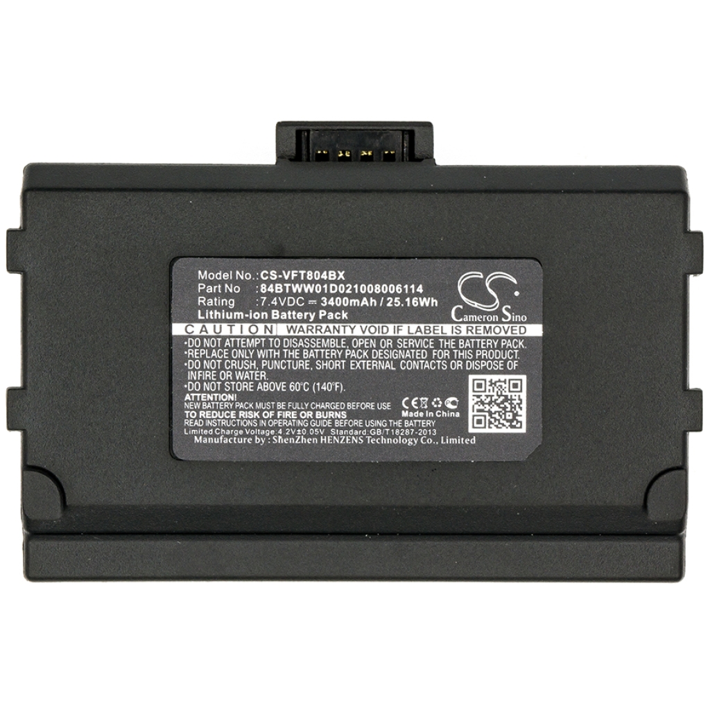 Betalings terminalbatteri Verifone CS-VFT804BX