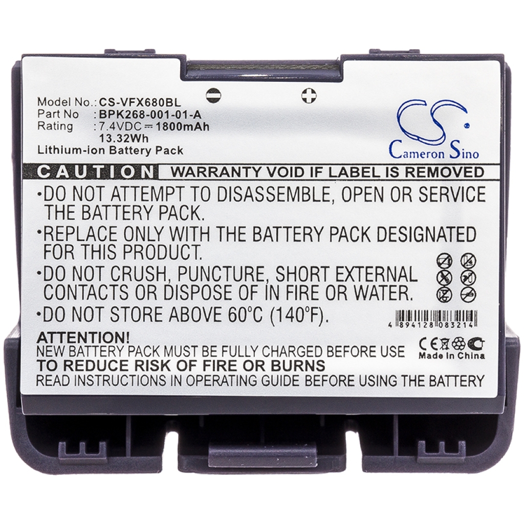 Betalings terminalbatteri Verifone CS-VFX680BL
