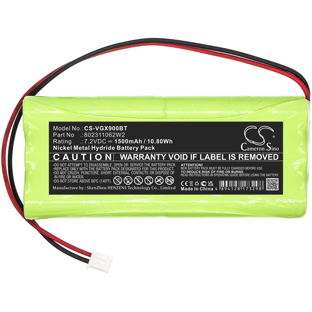Hjemmesikkerhedskamera batteri Vesta CS-VGX900BT