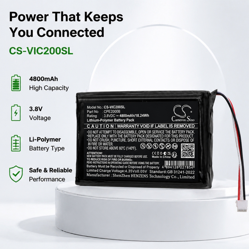 Batteri kompatibel med Vida CS-VIC200SL