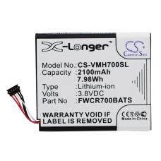 Kompatibel batteriudskiftning til Verizon FWCR700BATS,ICP565156A