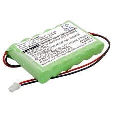 Kompatibel batteriudskiftning til Visonic 103-300691,103-301179,103-303689,BAT301179,BATPM30...