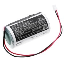 Kompatibel batteriudskiftning til Visonic 0-102710,0-9912-K,09912K,88030498,ER34615M...