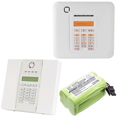 Kompatibel batteriudskiftning til Visonic 103-303707,99-301712,GP130AAM4YMX,GP230AAH4YMX