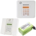 Hjemmesikkerhedskamera batteri Visonic CS-VPX990BT