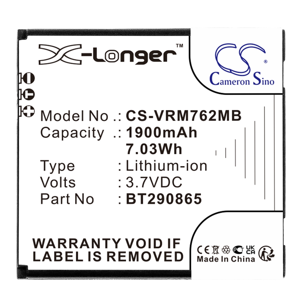 Babyfonbatteri Vtech CS-VRM762MB