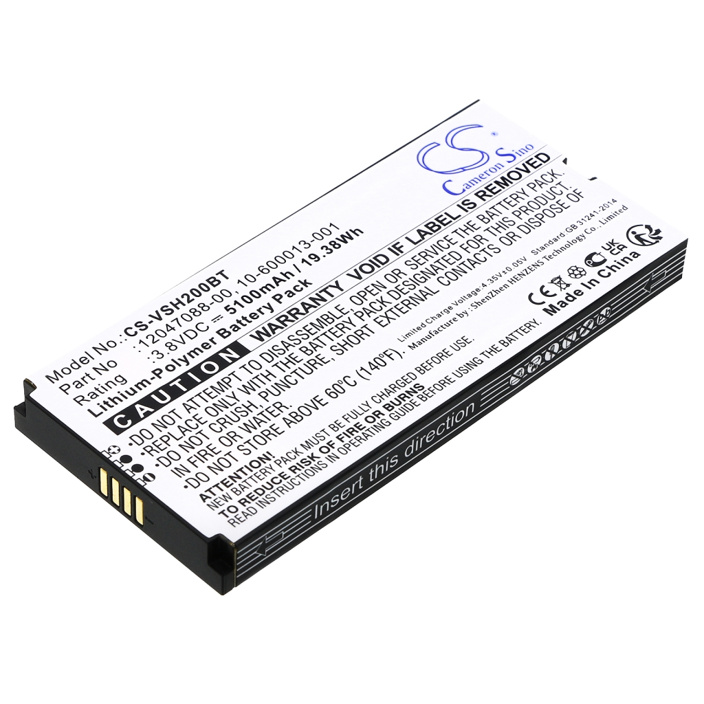Hjemmesikkerhedskamera batteri Vivint CS-VSH200BT