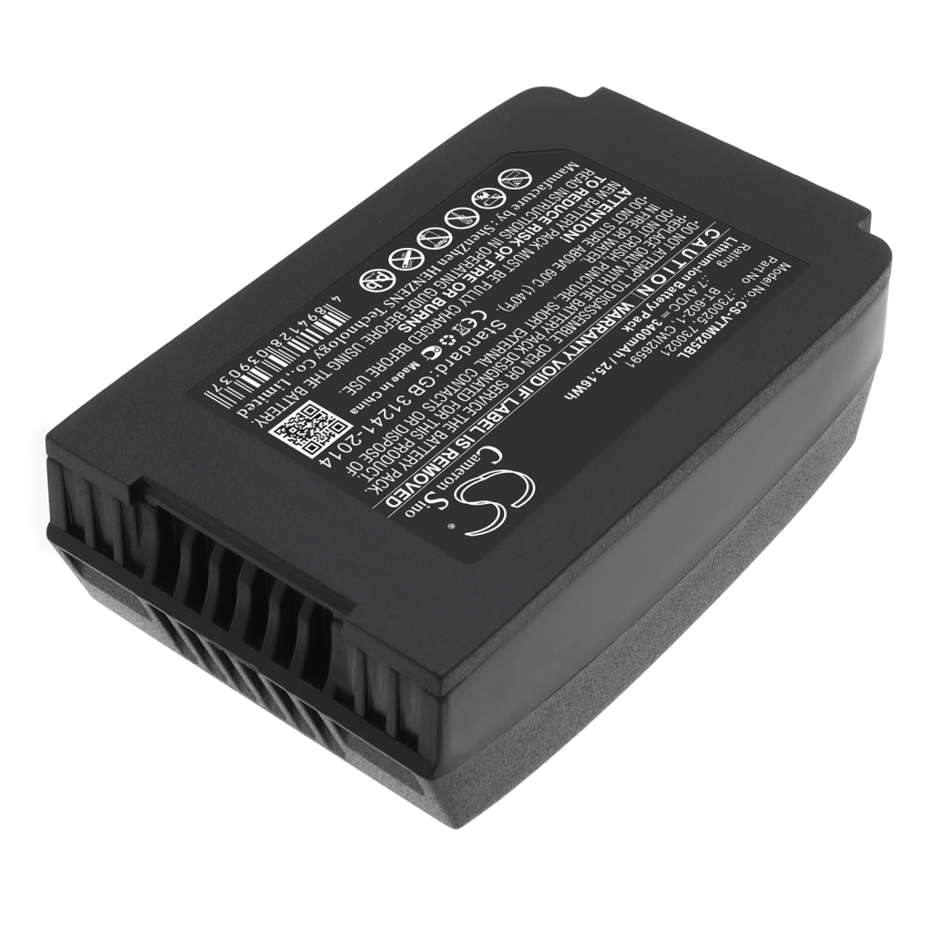 Batteri kompatibel med Vocollect CS-VTM025BL