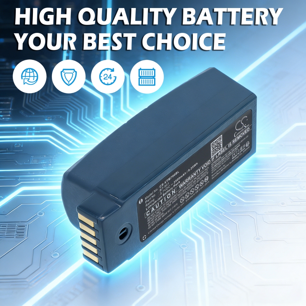 Batteri kompatibel med Honeywell Vocollect CS-VTM700BL
