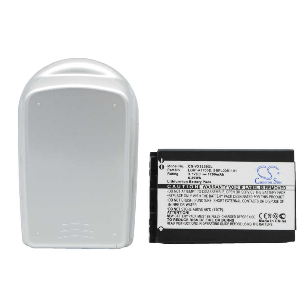 Batteri kompatibel med LG CS-VX3200XL