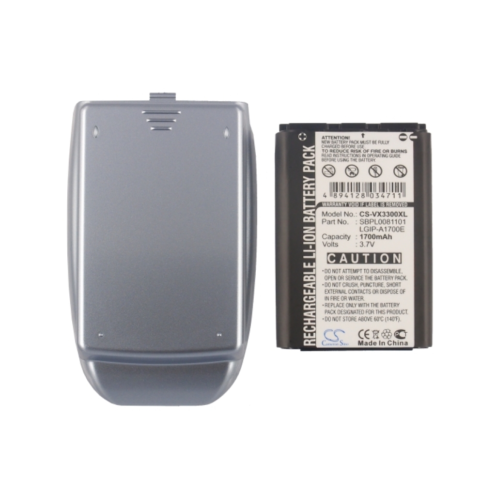 Batteri kompatibel med LG CS-VX3300XL
