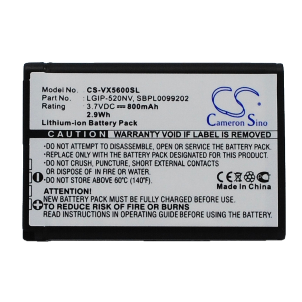 Mobiltelefonbatteri LG Extravert