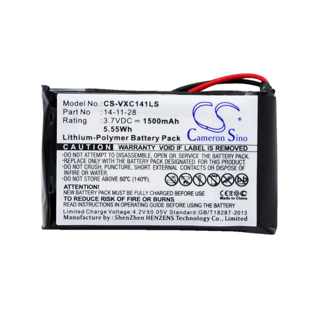 Belysningssystembatteri Vancouver CS-VXC141LS