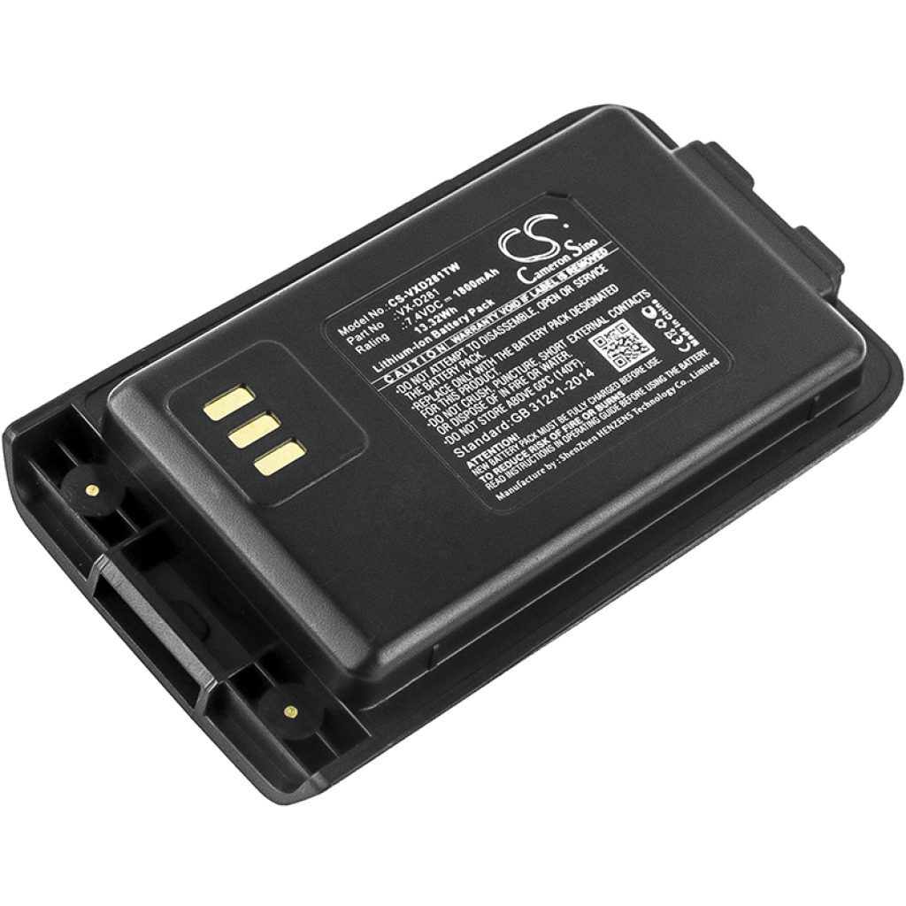 Tovejs radio batteri Vertex CS-VXD281TW