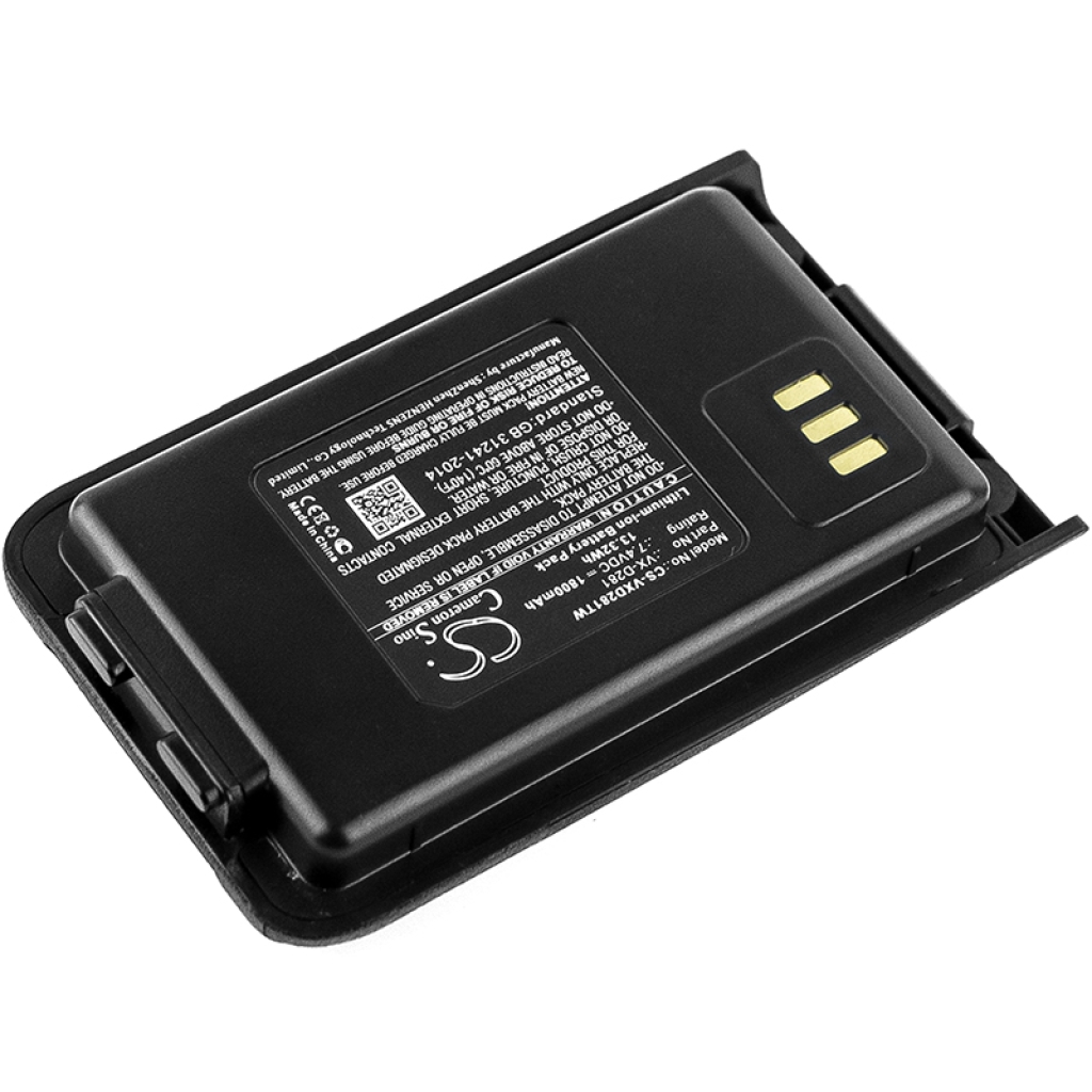 Tovejs radio batteri Vertex CS-VXD281TW