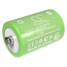 Kompatibel batteriudskiftning til Wahl 00745-301,23-9034,415745-101,93148-100,960-0498