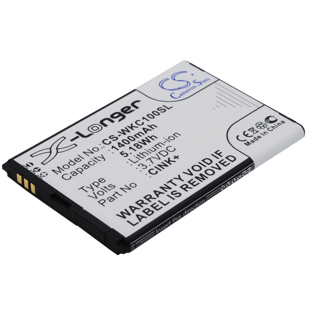 Mobiltelefonbatteri Wiko CS-WKC100SL