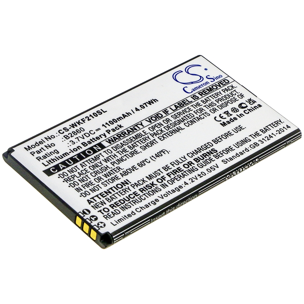 Mobiltelefonbatteri Wiko CS-WKF210SL