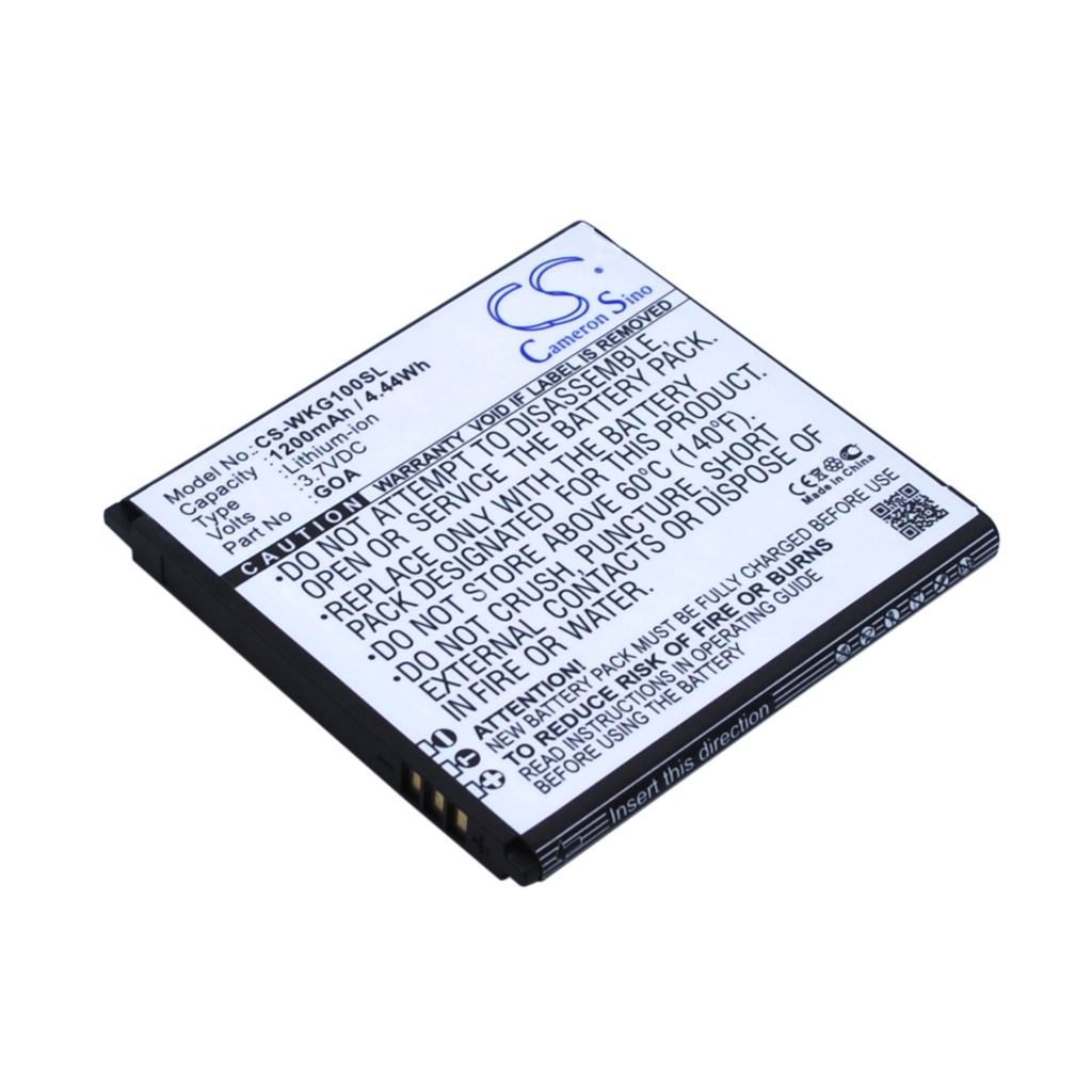 Mobiltelefonbatteri Wiko CS-WKG100SL