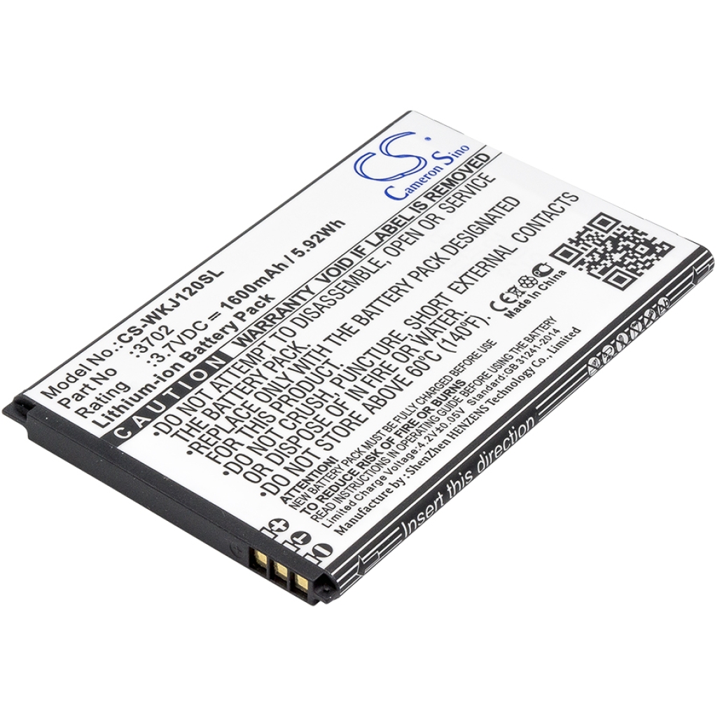 Mobiltelefonbatteri Wiko CS-WKJ120SL