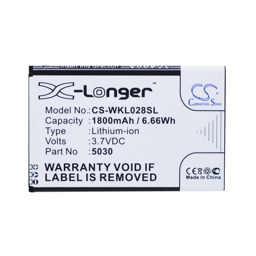 Mobiltelefonbatteri Wiko CS-WKL028SL