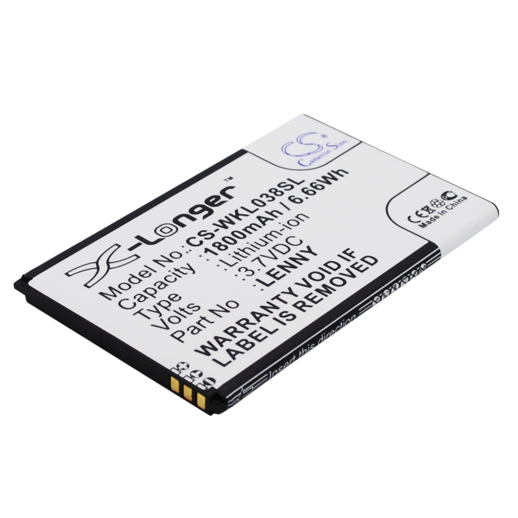 Mobiltelefonbatteri Wiko CS-WKL038SL