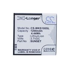 Kompatibel batteriudskiftning til BLU C535143120T,SUNSET