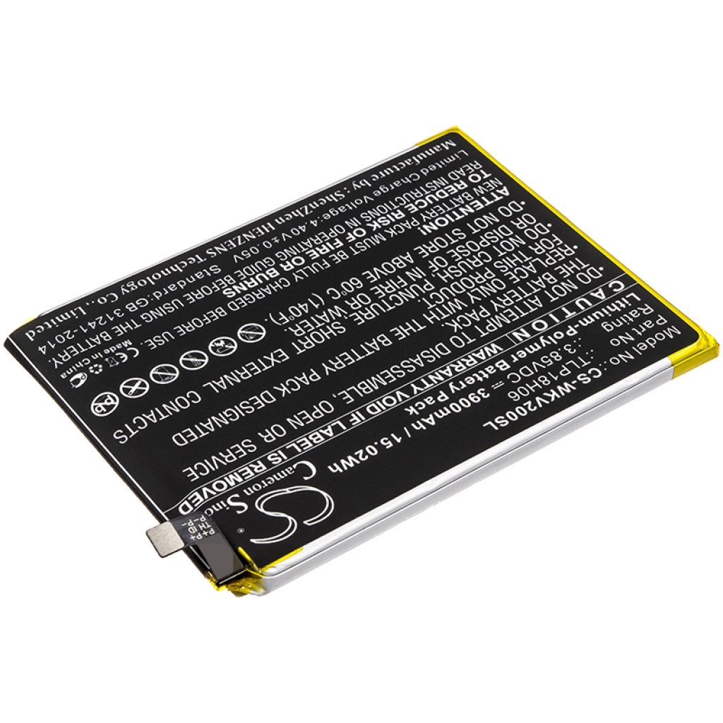 Mobiltelefonbatteri Wiko CS-WKV200SL