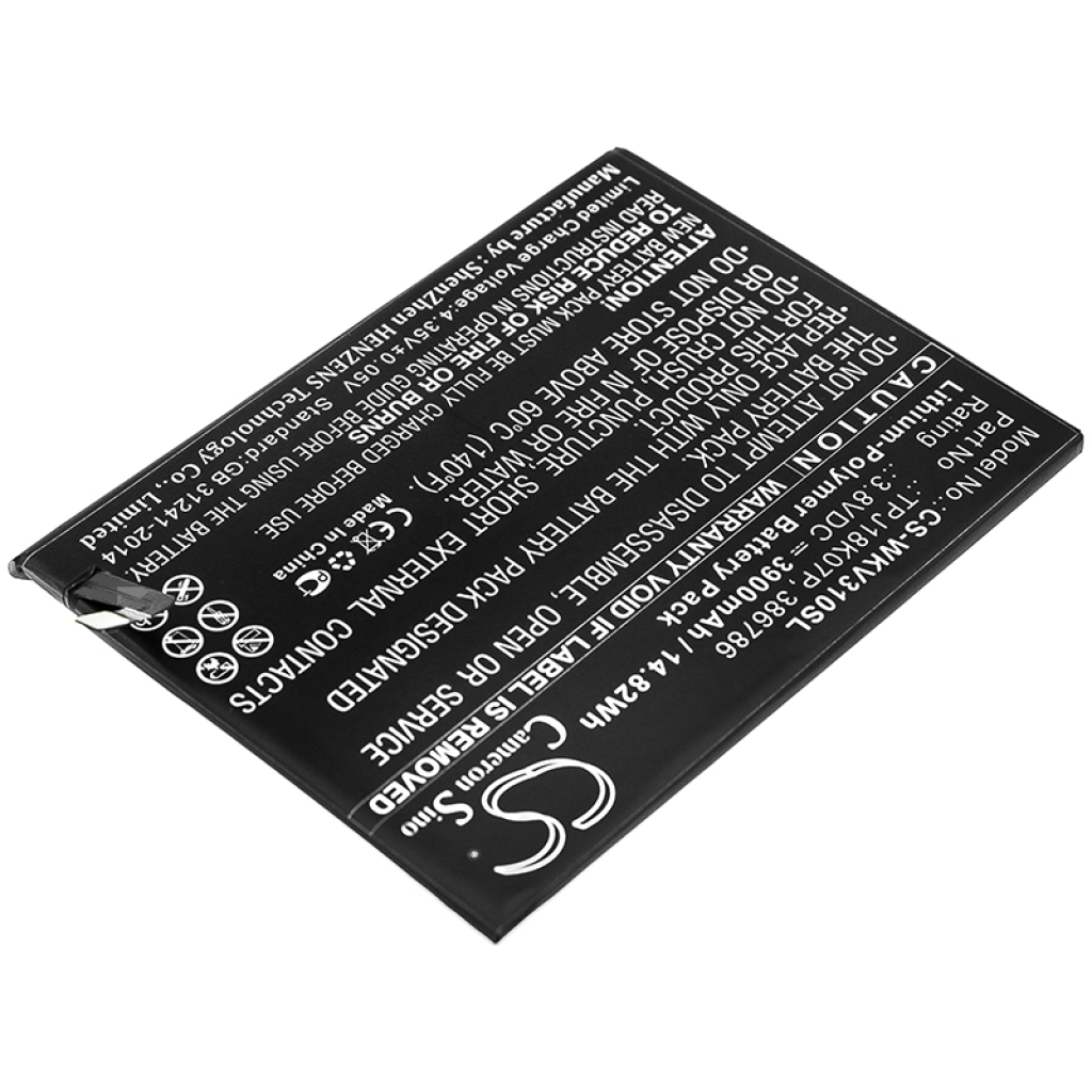 Mobiltelefonbatteri Wiko CS-WKV310SL