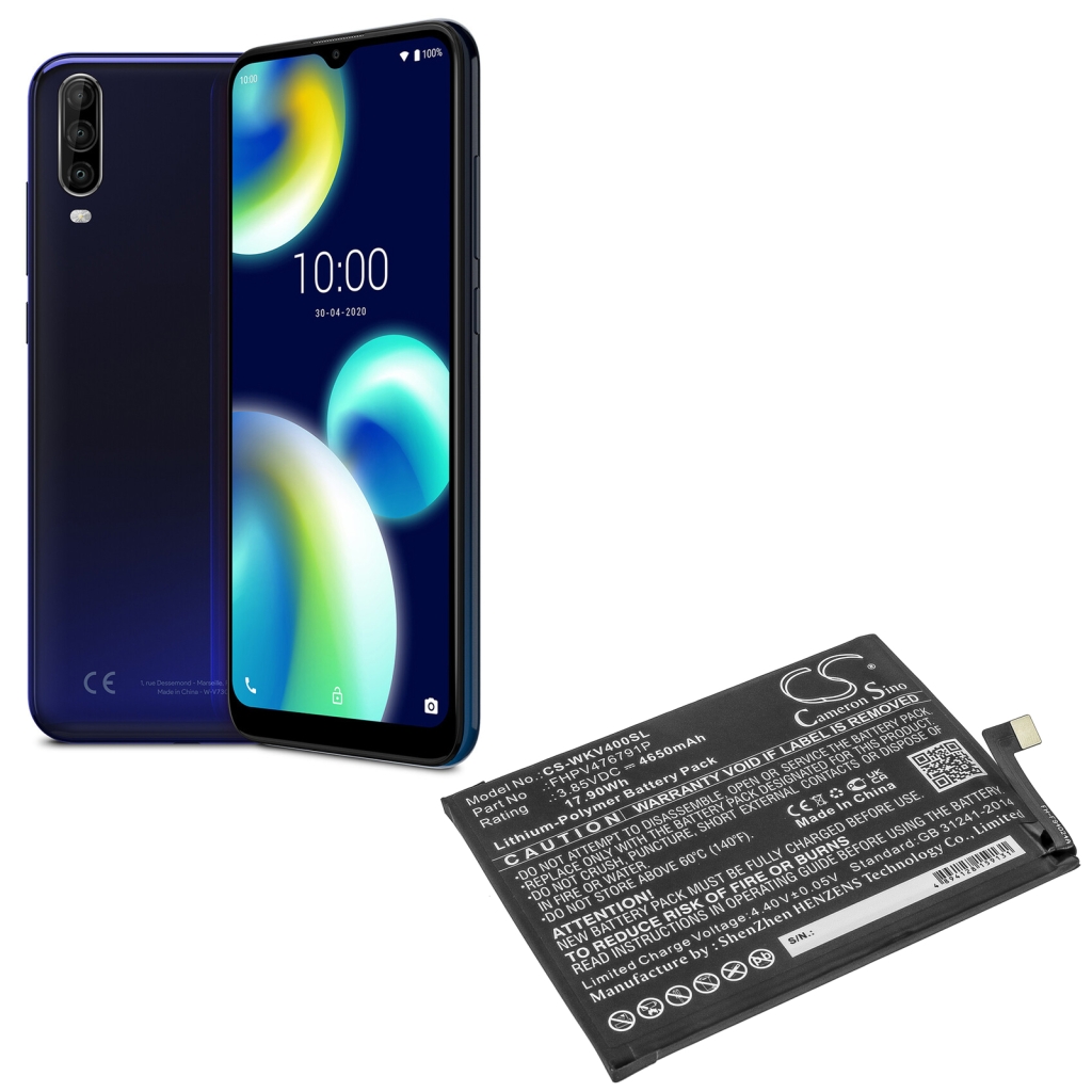 Mobiltelefonbatteri Wiko CS-WKV400SL
