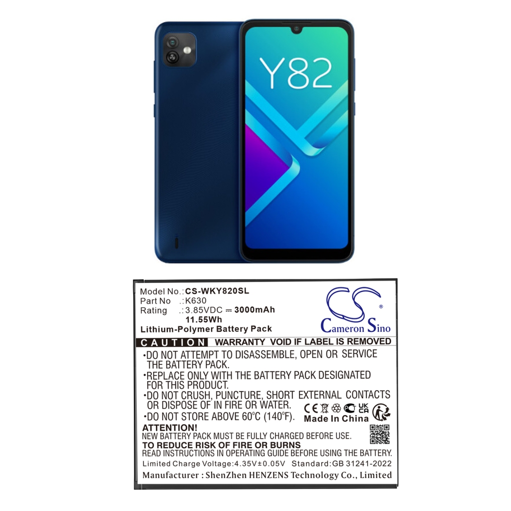 Battery Replaces K630
