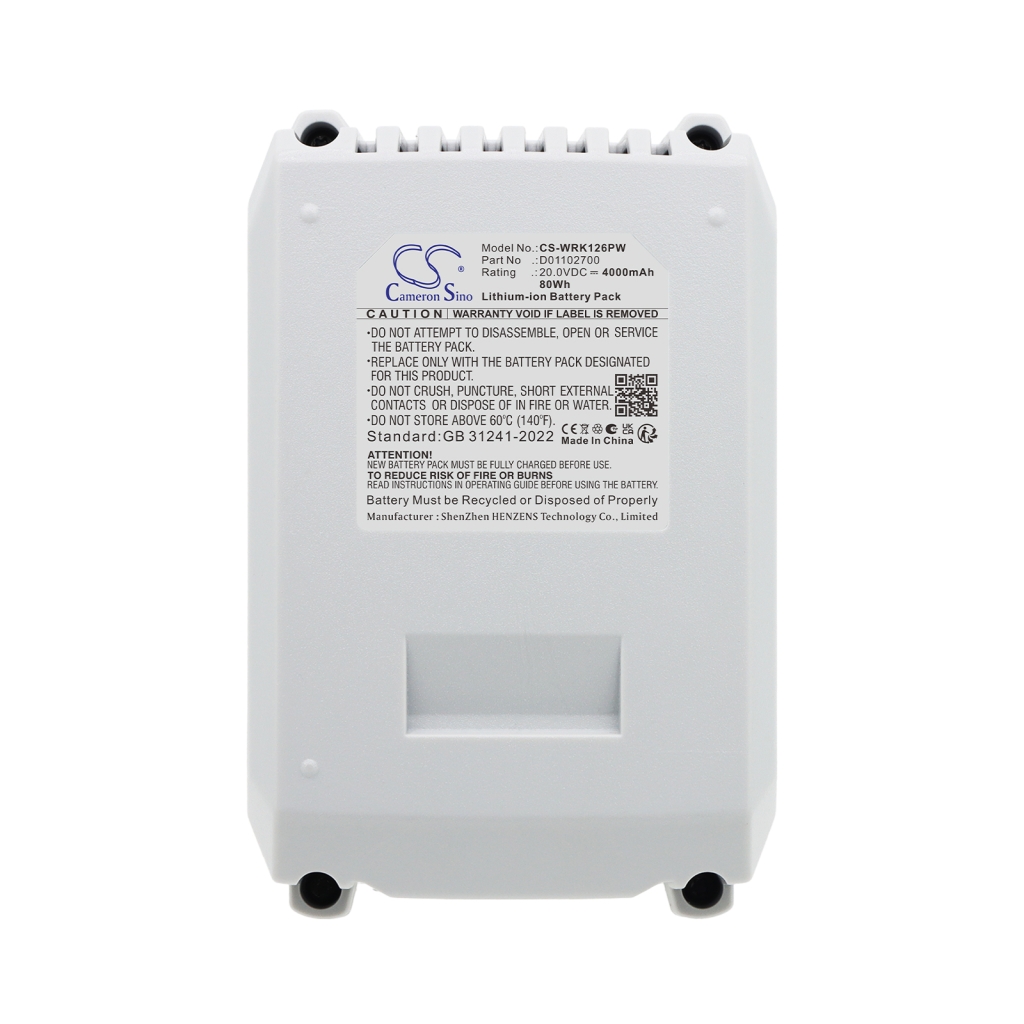 Batteri kompatibel med Litheli Workpro CS-WRK126PW