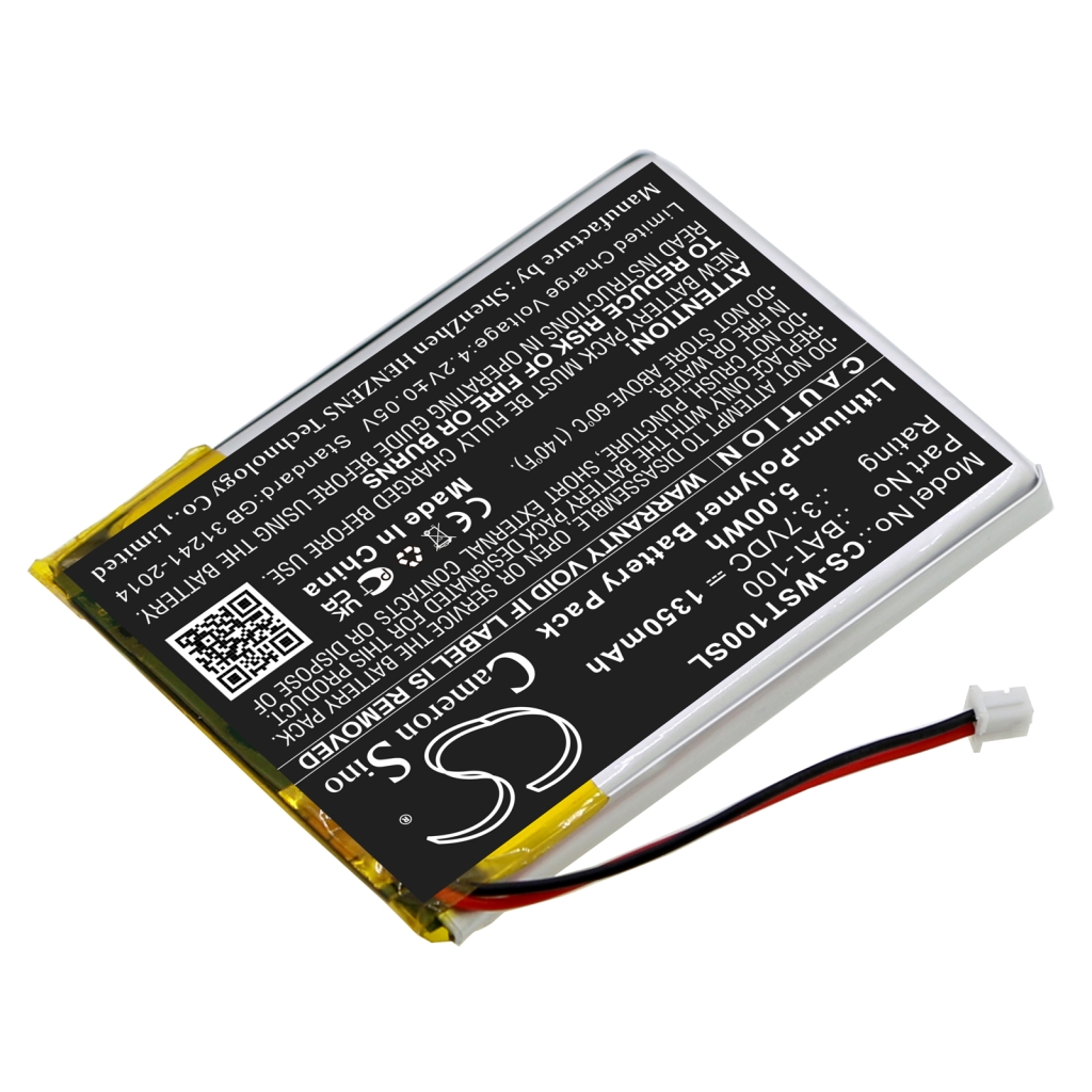 Forstærkerbatteri Williams sound CS-WST100SL