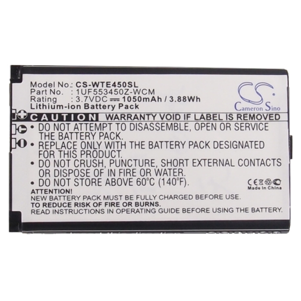 Tablet Battery Wacom PTH-650-NL