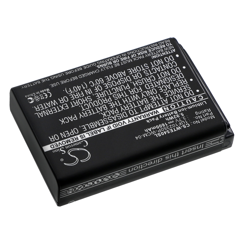 Tabletbatteri Wacom CS-WTE540SL