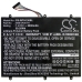 Tabletbatteri Wacom CS-WTH130SL