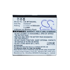 Kompatibel batteriudskiftning til Curtis 554844P