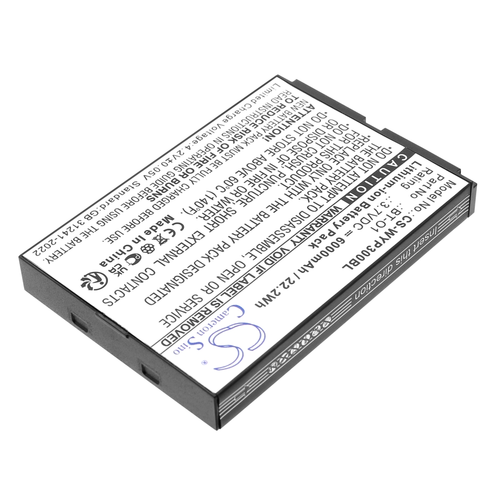 Betalings terminalbatteri Wiseasy CS-WYP300BL