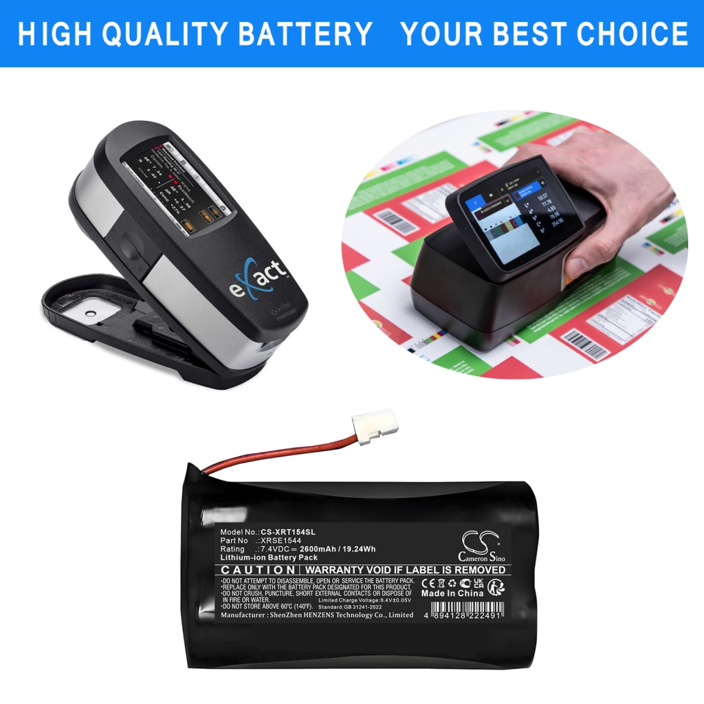 Batteri til elværktøj X-rite CS-XRT154SL